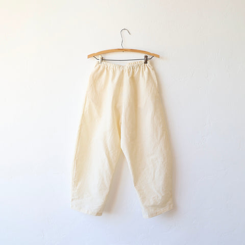 Apuntob Cotton/Linen Trousers - Natural