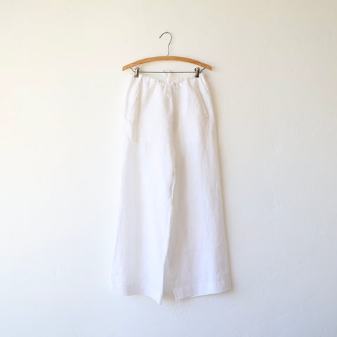 Khadi and Co. Linen Pants - White