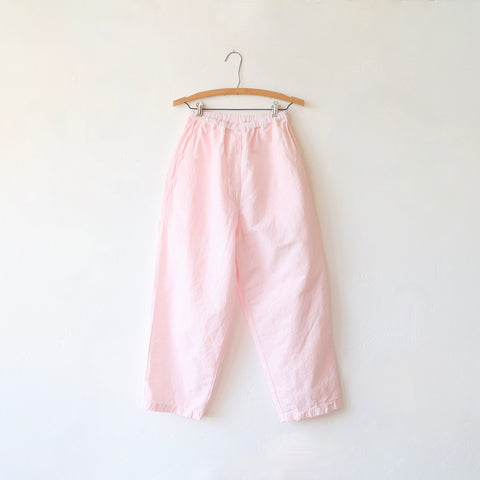 Manuelle Guibal Cotton/Linen Worker Pants - Think Pink