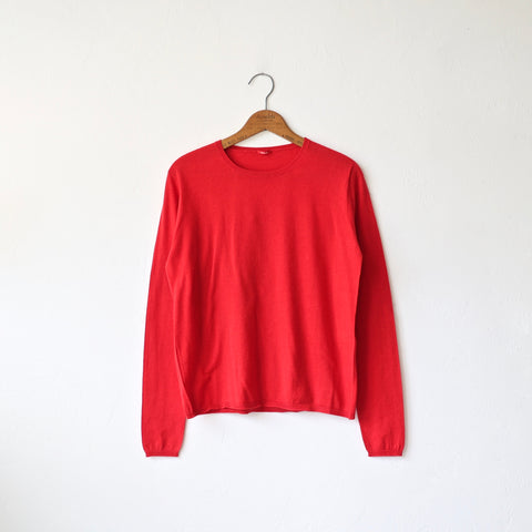 Apuntob Cotton Cashmere Pullover - Red