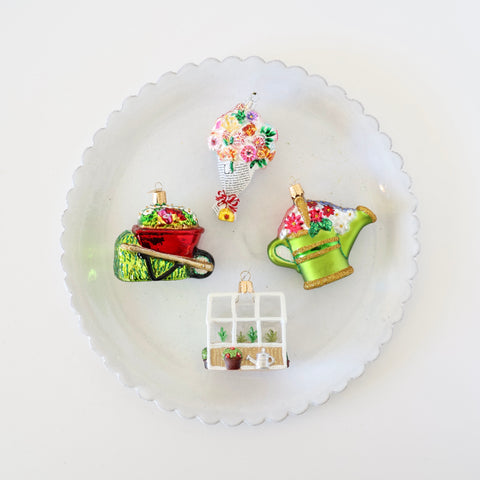 Blown Glass Ornaments - Gardening - 4 Options