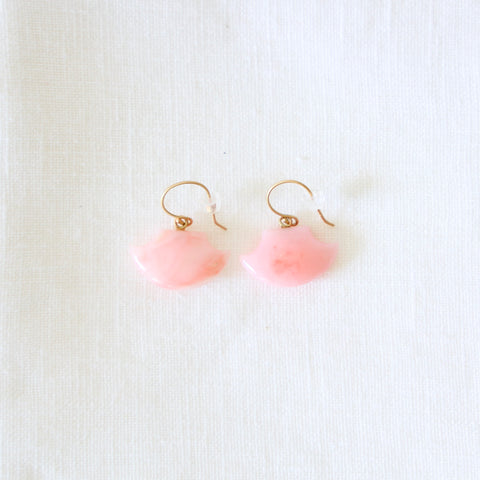 Susan Hable Pink Opal Cloud Earrings