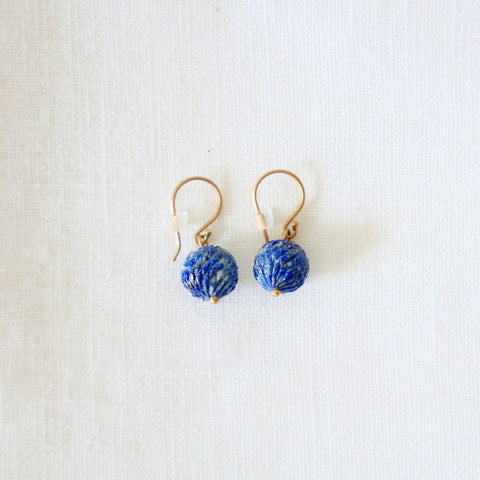 Susan Hable Lapis Earrings