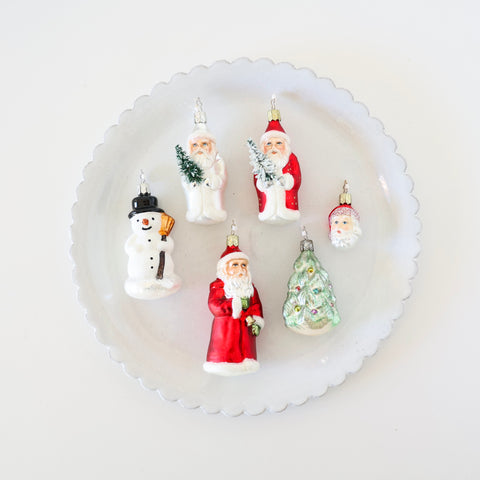 Blown Glass Ornaments - Festive - 6 Options