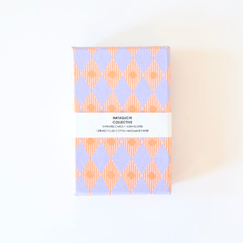 Hataguchi Collective Card Set - Lavender/Peach Chess