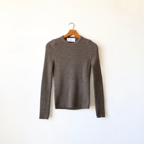 Ound Merino Ribbed Crewneck - Cub