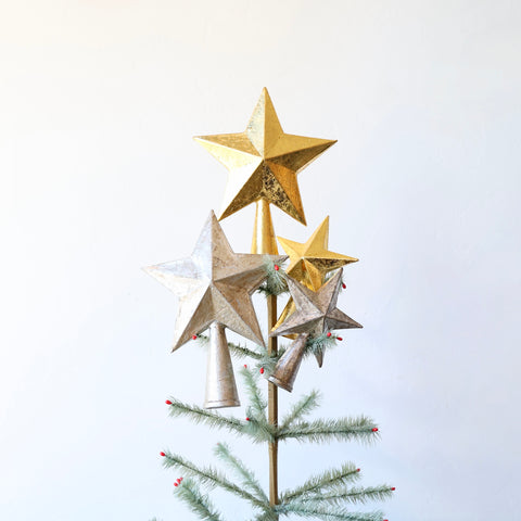 5 Point Star Tree Topper - 4 Options