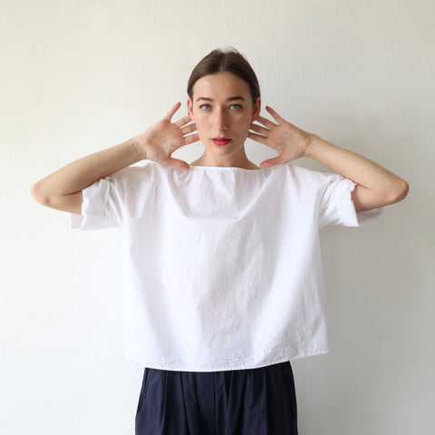 Manuelle Guibal Cotton Simple Shirt - Optic White