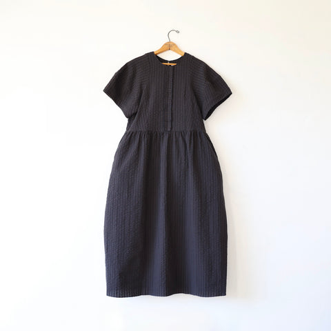 Fabiana Pigna Malu Dress - Brown/Navy