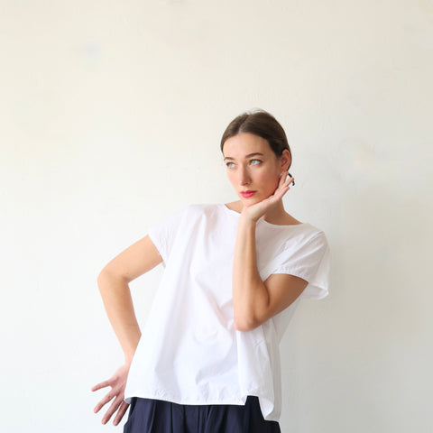 Manuelle Guibal Breezy Cotton Shirt - Optic White