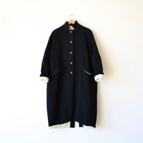 Hannoh Maricla Coat - Navy