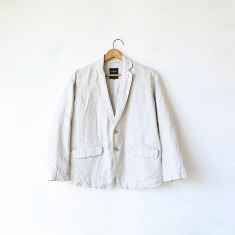 Pas de Calais Linen Twill Jacket - Natural