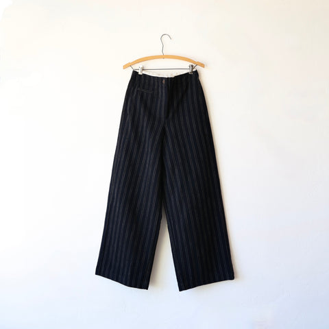 Hannoh Petrina Pants - Navy/Natural Stripe