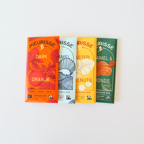 Meurisse Chocolate Bars - 4 Flavors