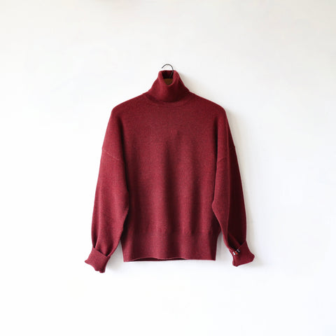 Extreme Cashmere Jill Turtleneck - Maroon