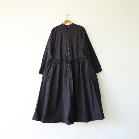 Pas de Calais Typewriter Cotton Dress - Charcoal