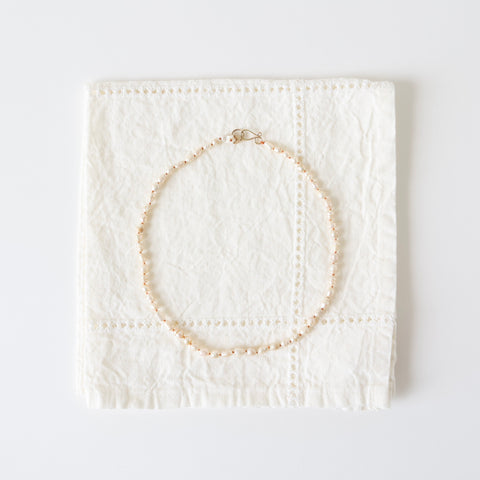 Riversong Antique Rice Pearl Necklace
