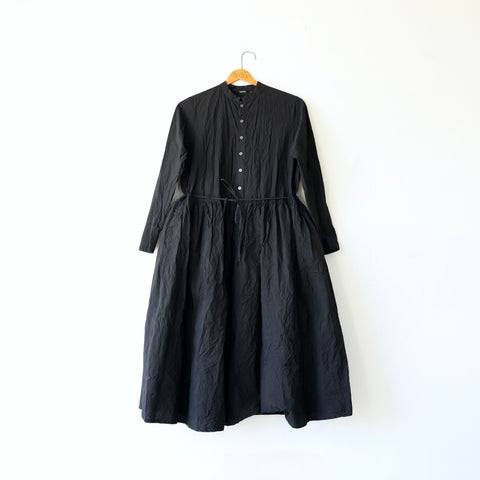 Pas de Calais Typewriter Cotton Dress - Black