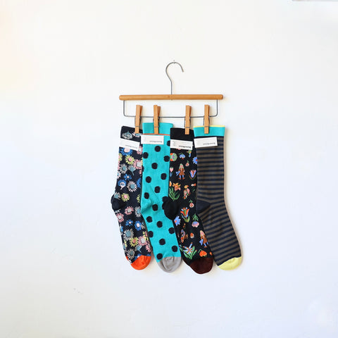 Bonne Maison Socks - Rich Patterns - 4 Options