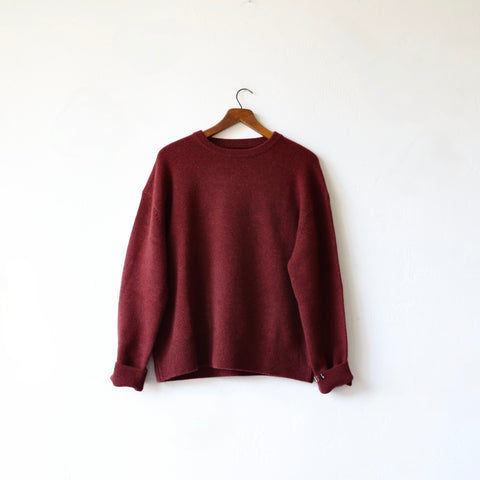 Extreme Cashmere Mike Pullover - Maroon