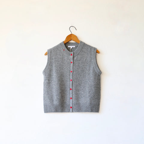 Laolao Studios Wool/Cashmere Vest - Grey