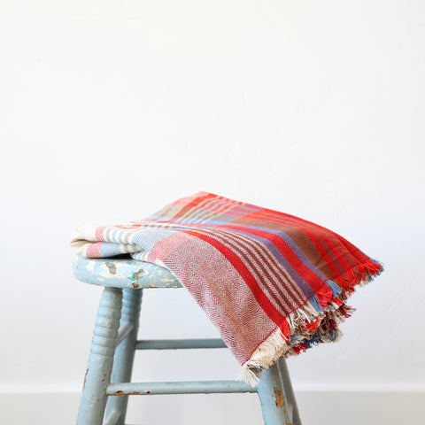 Moismont Cotton Throw - Tomette Plaid