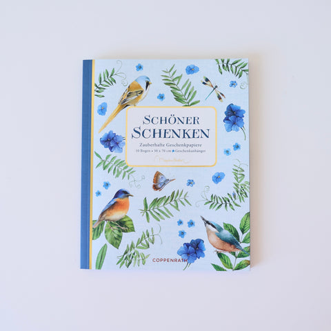 Wrapping Paper Booklet - Birds & Flowers