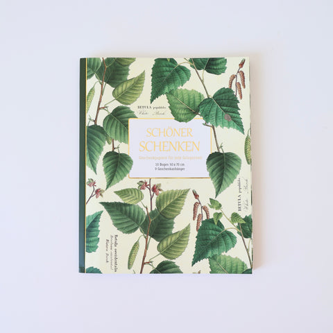Wrapping Paper Booklet - Leaves & Flowers
