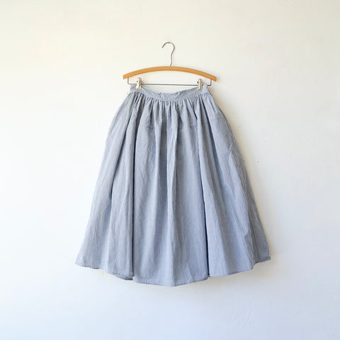 Bon Puff Skirt, Lined - Simple Stripe