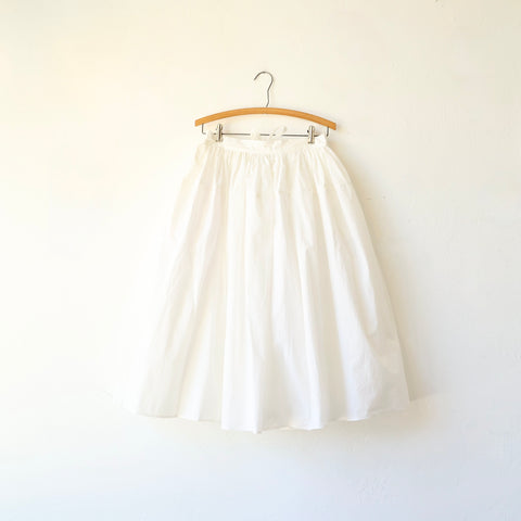 Bon Puff Skirt - White