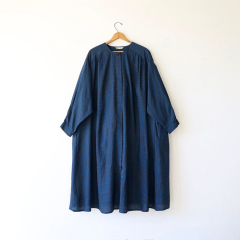 Runaway Bicycle Easy Dress - Midnight Checks