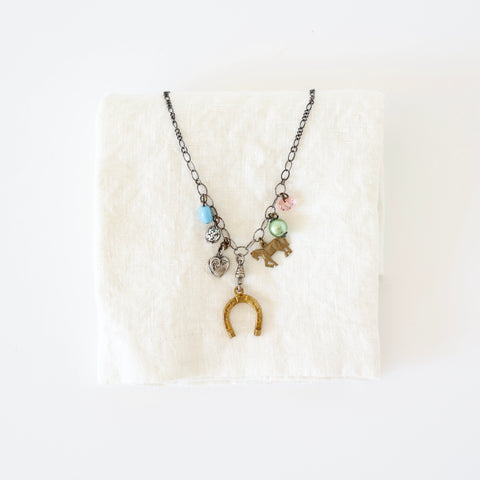 Patch NYC One of a Kind Necklace - Horseshoe