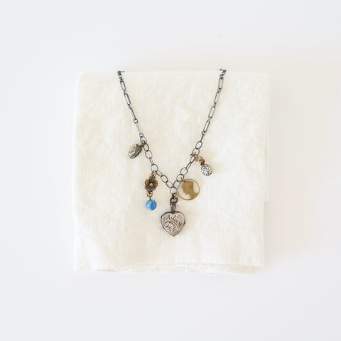 Patch NYC One of a Kind Necklace - Heart