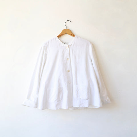 Khadi and Co. Light Cotton Jacket - White