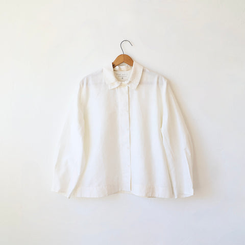 Khadi and Co. Silk/Cotton Maple Shirt - Natural