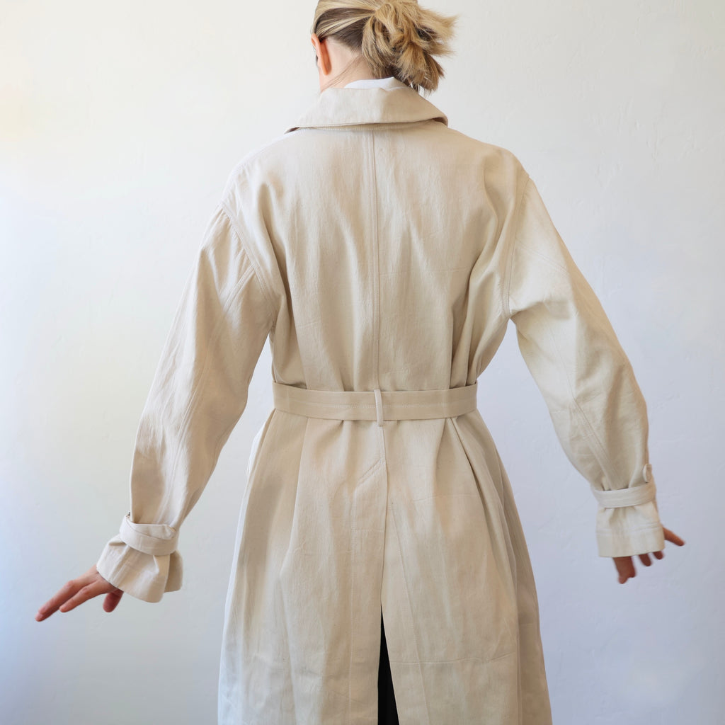 Khadi and Co. Bergamot Coat - Natural | Bon