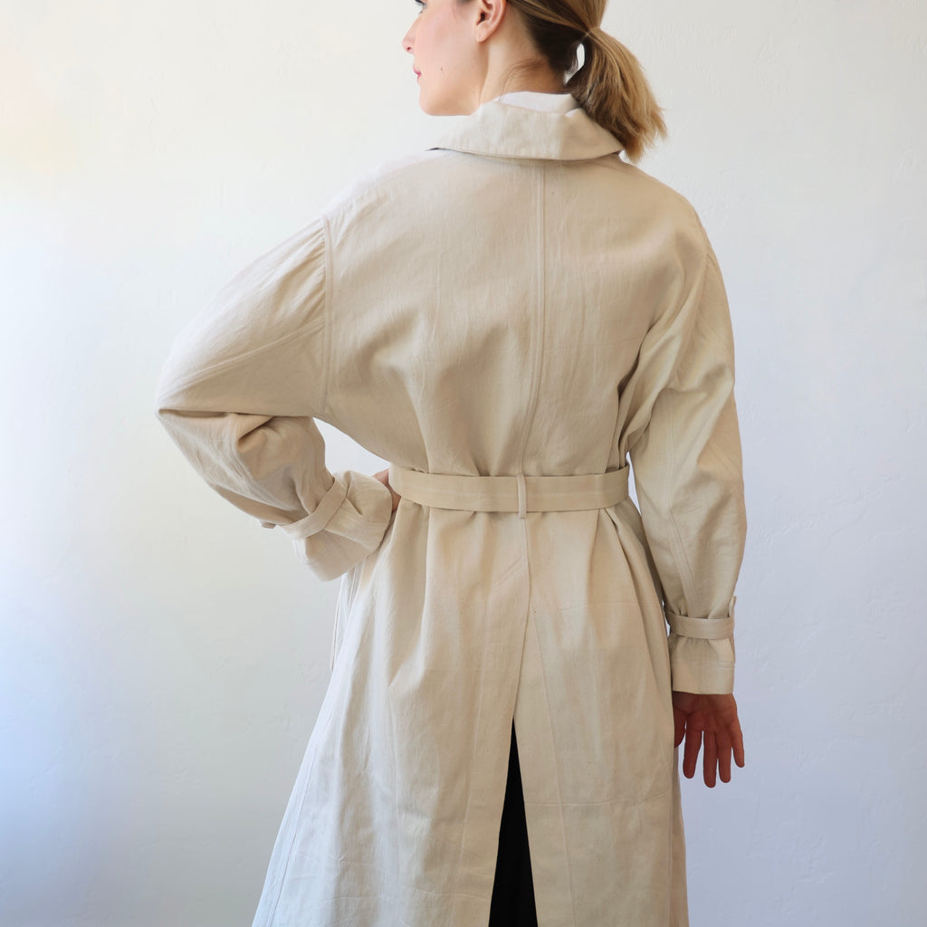 Khadi and Co. Bergamot Coat - Natural | Bon