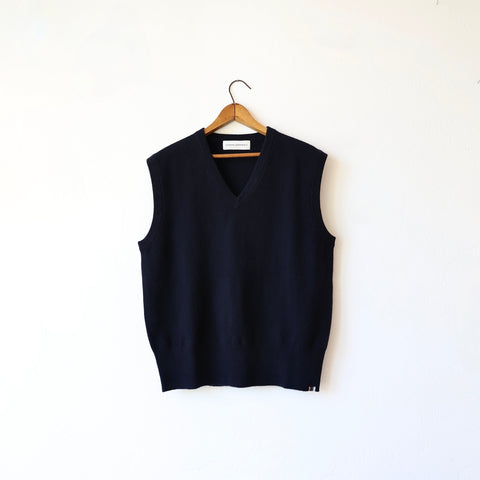 Extreme Cashmere Spencer Vest - Navy