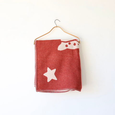 Lagomoro Pascal Blanket - Rust Red