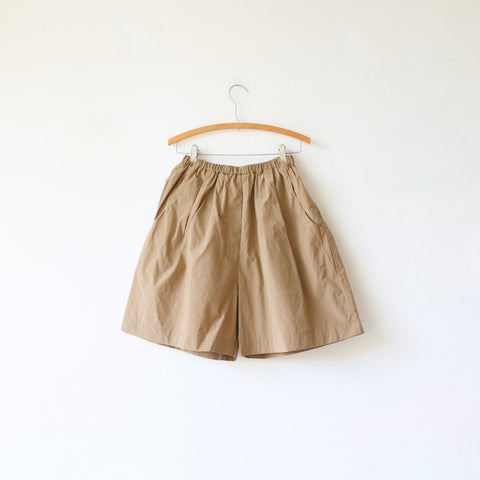 Manuelle Guibal Technical Cotton Shorts - Khaki