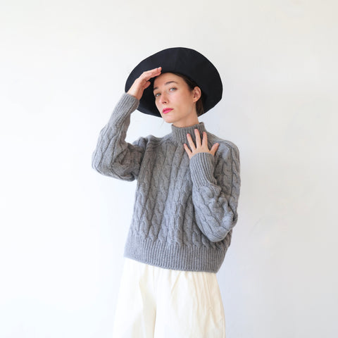 A'Court Snow Goose Pullover - Grey