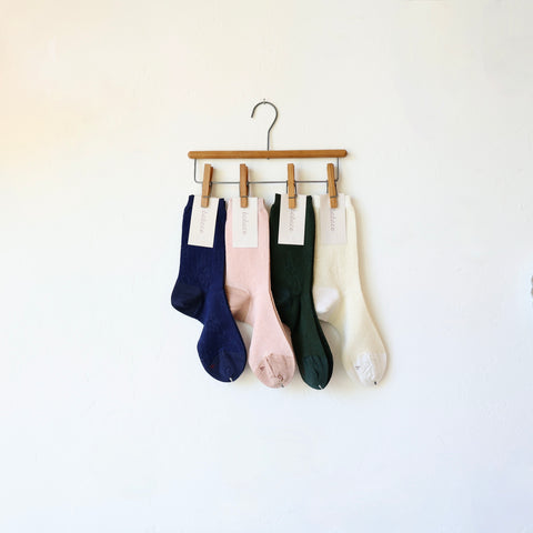 Babaco Floral Lace Socks - 4 Color Options