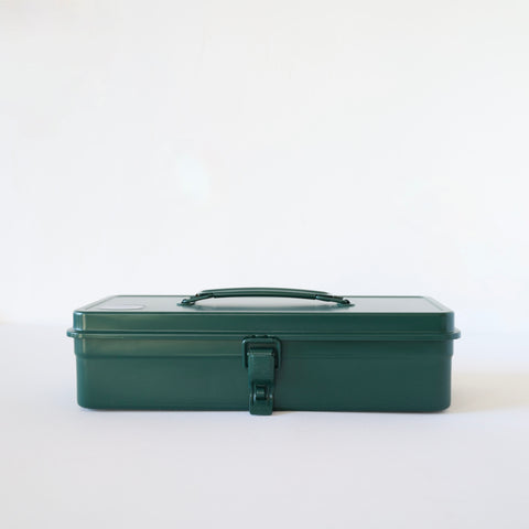 Medium Steel Toolbox - Green