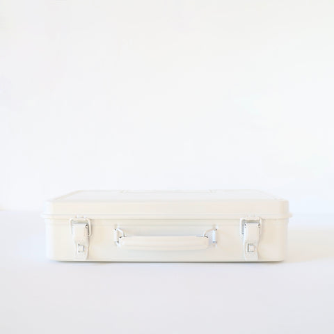 Large Steel Toolbox - White