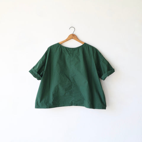 Manuelle Guibal Breezy Shirt - Camp Green
