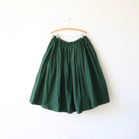 Manuelle Guibal Puff Skirt - Camp Green