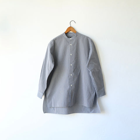 Nicholson & Nicholson Tiny Gingham shirt - Navy/White