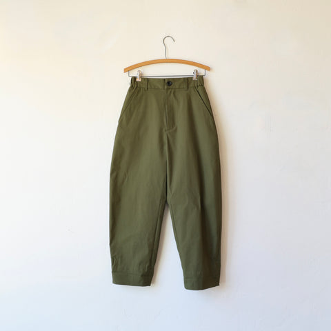 Nicholson & Nicholson Flat Front Pants - Khaki