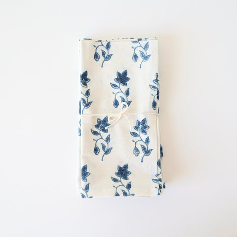 Les Indiennes Set of 4 Violetta Napkins