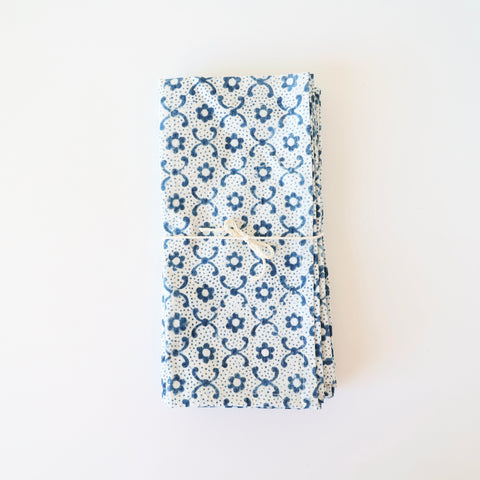 Les Indiennes Set of 4 Eva Napkins